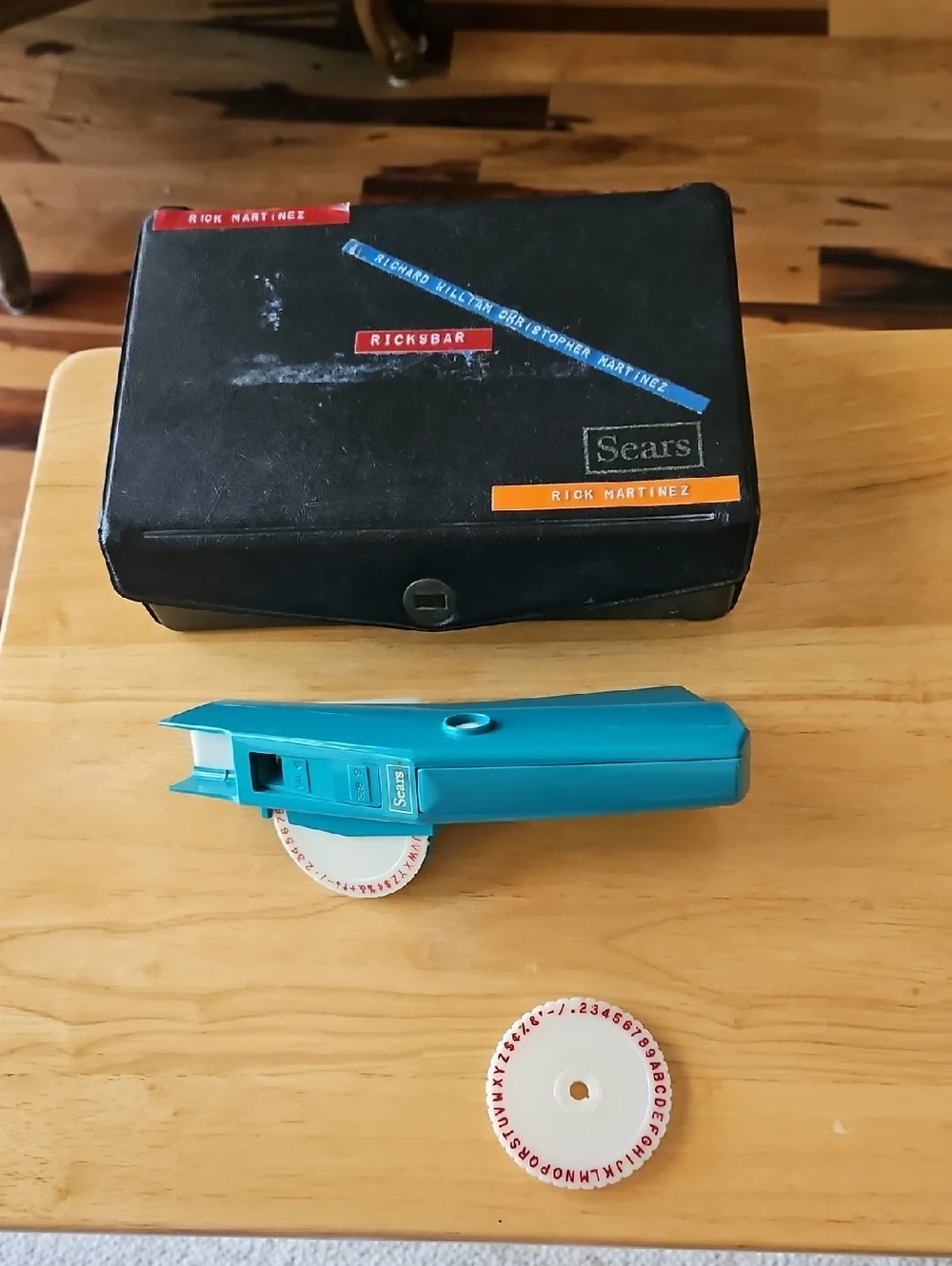 Sears Vintage Label Maker